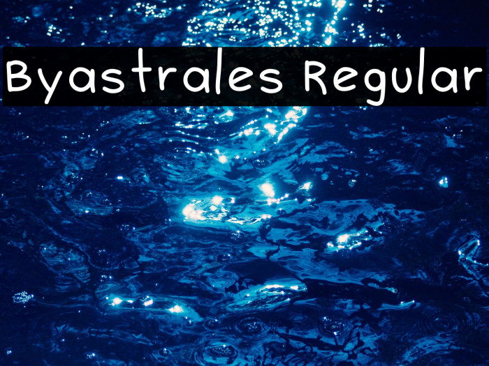 Byastrales Regular Example 3