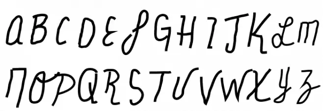 Bybsy Regular Font OTHER CHARS