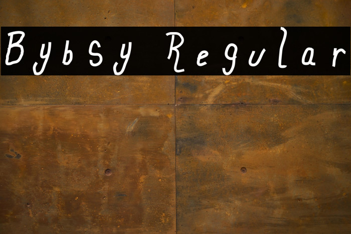 Bybsy Regular Example 3