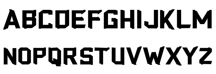 Bye Daft Font LOWERCASE