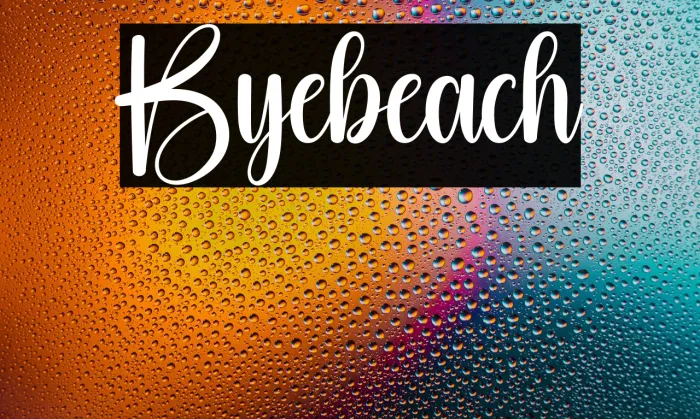 Byebeach Example 2