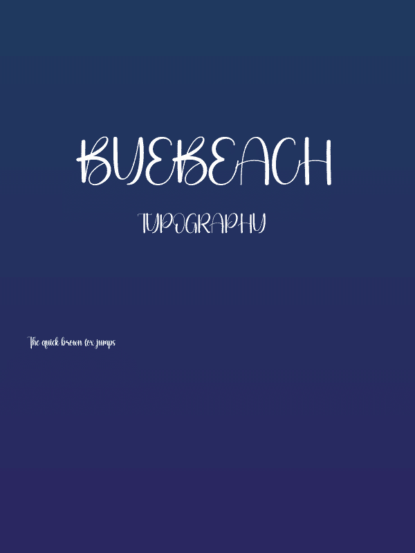Byebeach Poster
