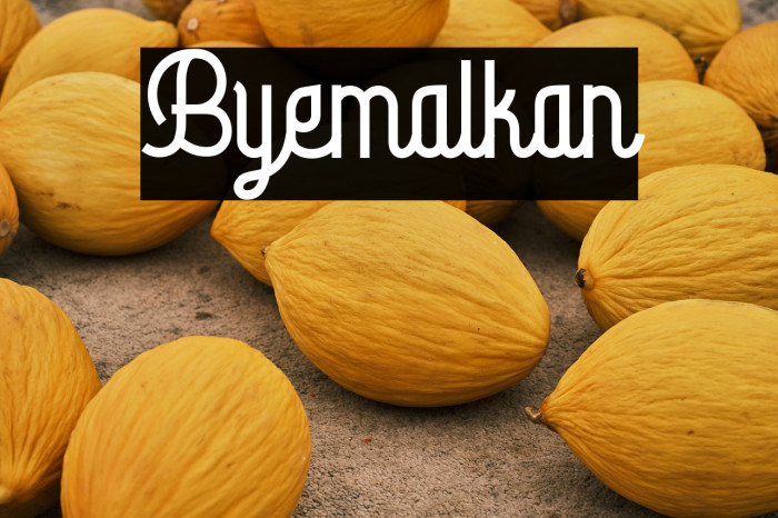 Byemalkan Example 3