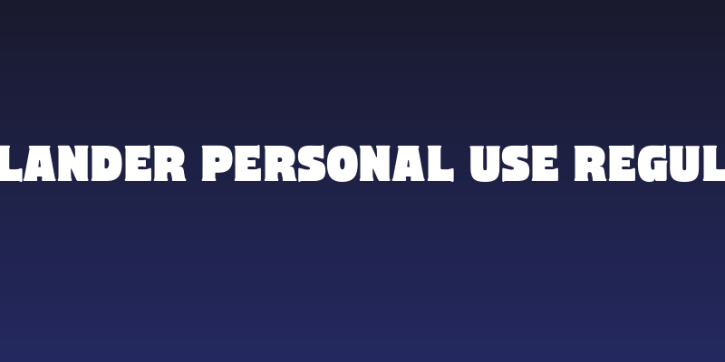 Bylander PERSONAL USE Regular Social Header