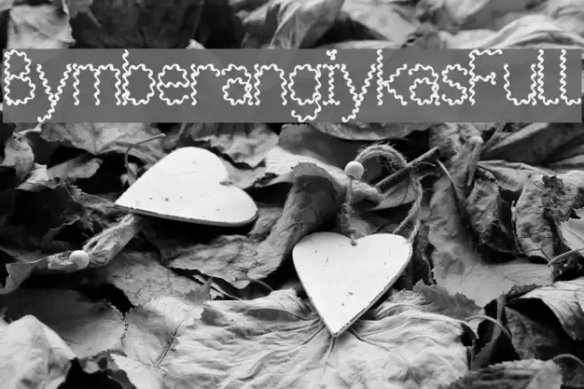 BymberangiykasFull Font examples