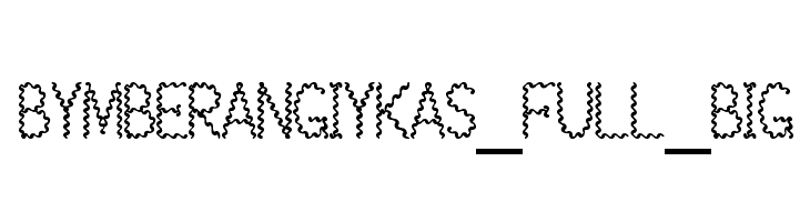Bymberangiykas_Full_Big Font