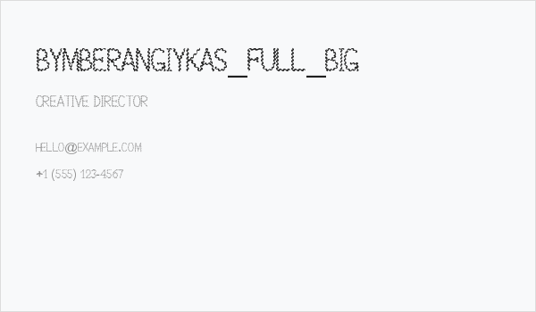 Bymberangiykas_Full_Big Business Card