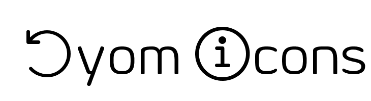 Byom Icons  Frei Schriftart Herunterladen