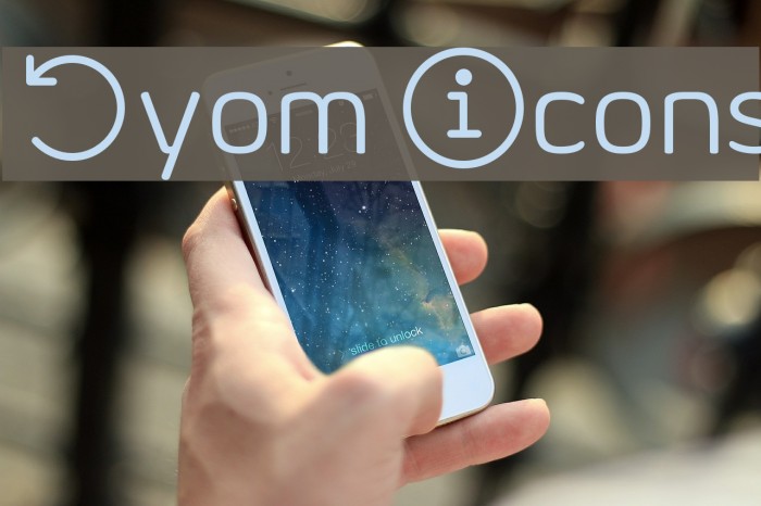 Byom Icons Font examples