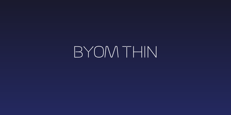 Byom Thin Social Header