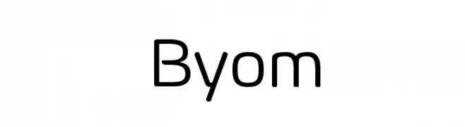 Byom  Free Fonts Download