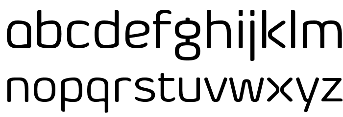 Byom Font LOWERCASE