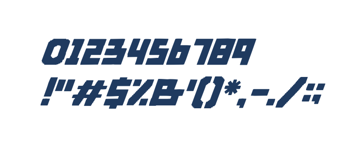 Byorg Italic Other Characters