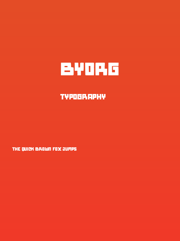 Byorg Poster