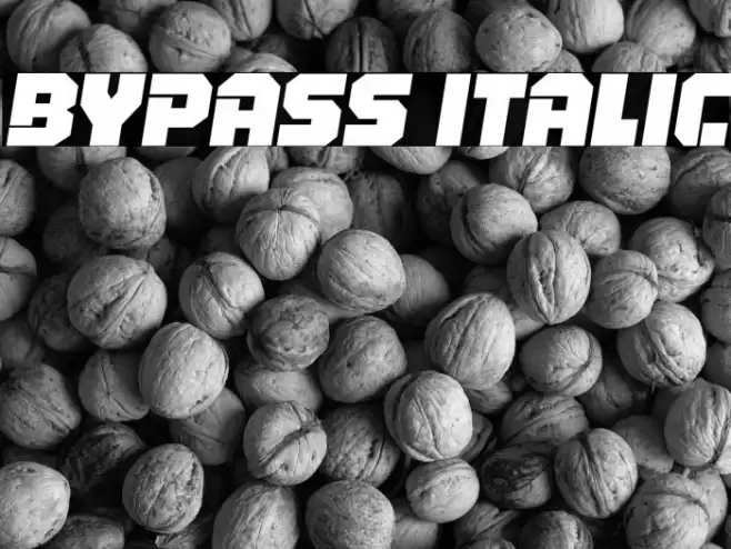 Bypass Italic Font examples