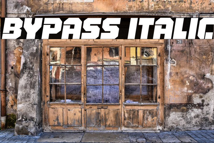 Bypass Italic Example 3