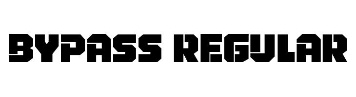 Bypass Regular  免费字体下载