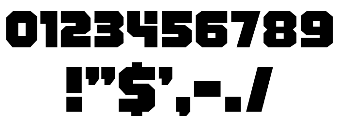 Bypass Regular Font OTHER CHARS
