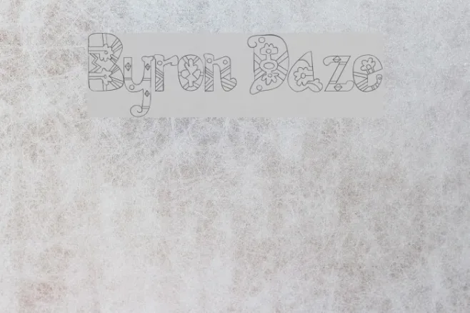 Byron Daze Example 2
