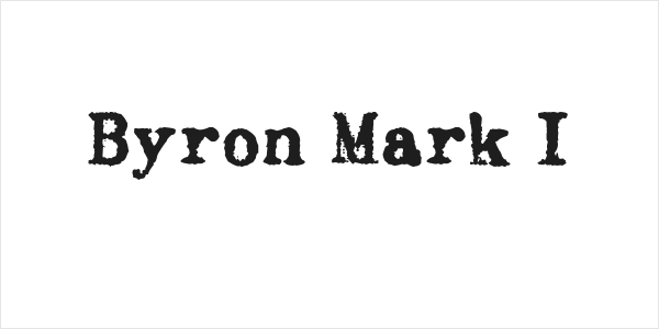Byron Mark I Logo