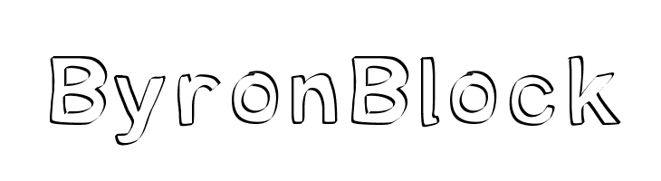 ByronBlock  Free Fonts Download