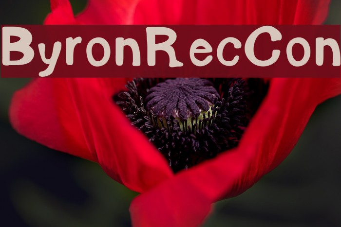 ByronRecCon Font examples