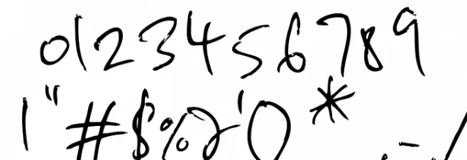 Byrow Font OTHER CHARS