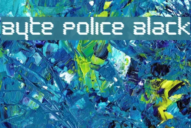 Byte Police Black Example 1