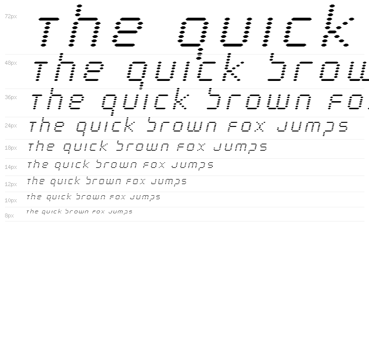 Byte Police Title Italic Waterfall