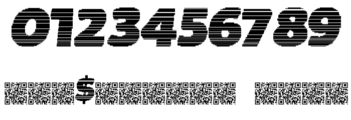 ByteShades Font OTHER CHARS