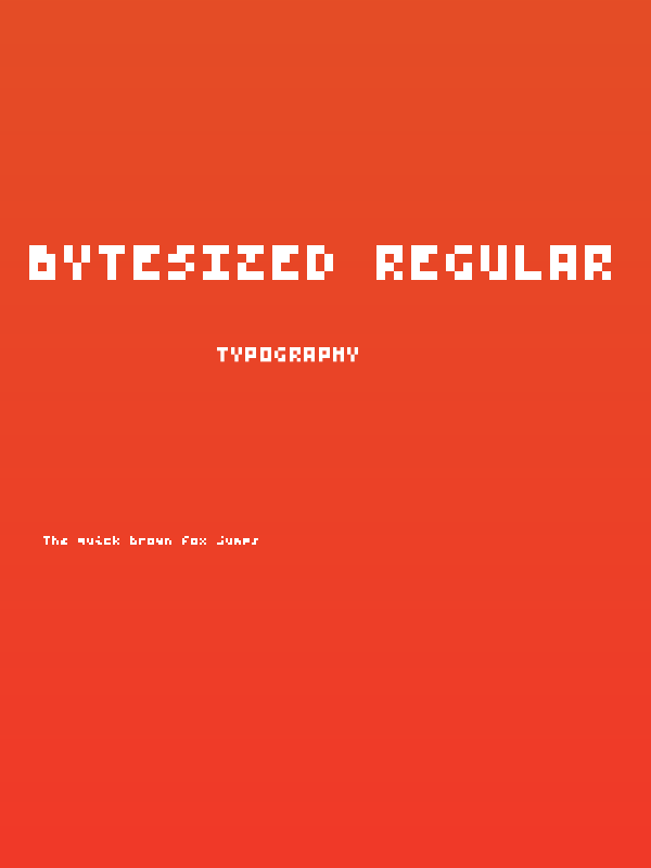 Bytesized Regular Poster
