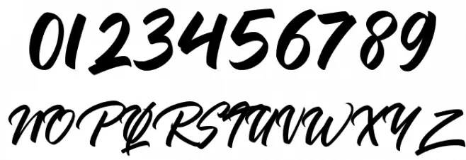 Bythemis Quertas Personal Use 1 Font OTHER CHARS