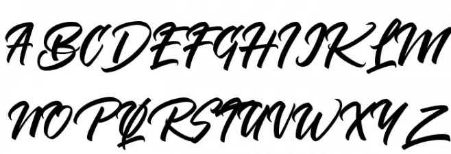 Bythemis Quertas Personal Use 1 字体 大写