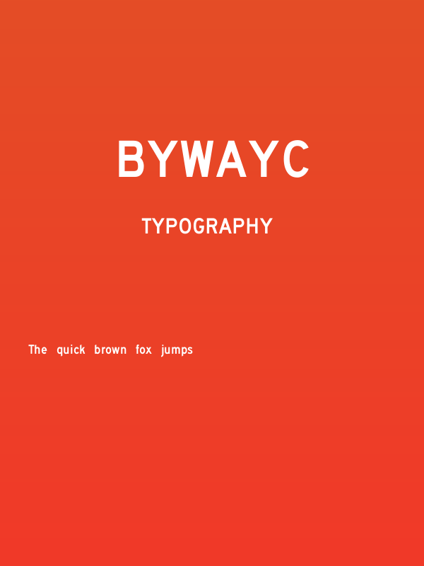 BywayC Poster