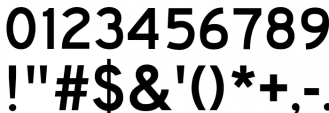 BywayD Font OTHER CHARS