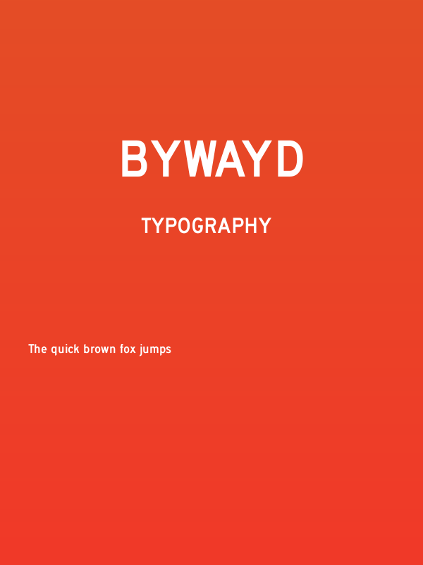 BywayD Poster