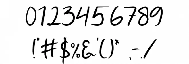 Byxon Regular Caratteri ALTRI CARATTERI
