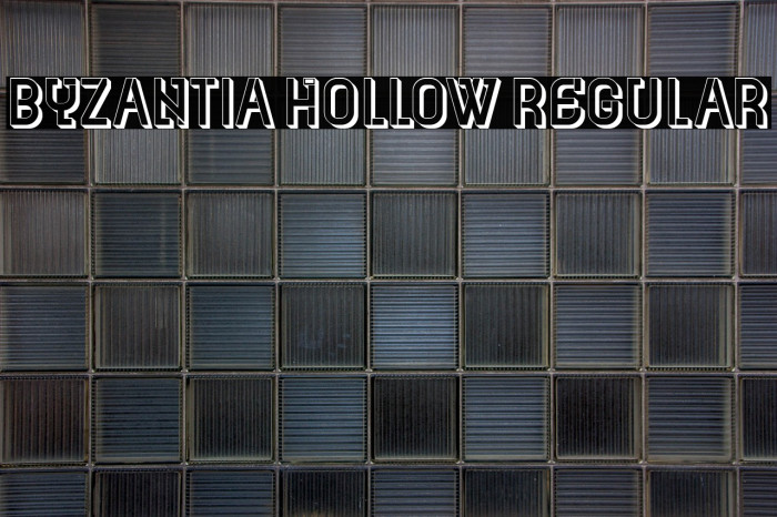 Byzantia Hollow Regular Example 1