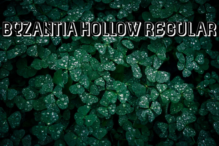 Byzantia Hollow Regular Example 3