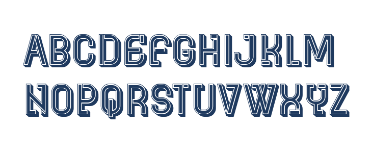 Byzantia Regular Lowercase