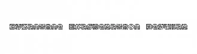 Byzantine Exasperation Regular  免费字体下载