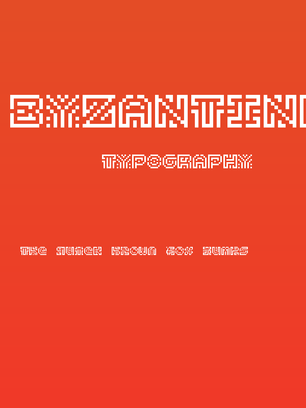 Byzantine Exasperation Regular Poster