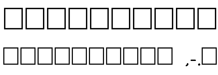 Byzantine-Normal Font OTHER CHARS