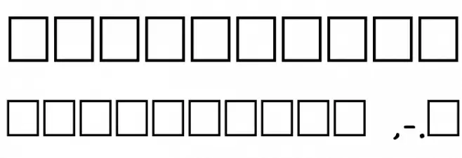 Byzantine-Normal फ़ॉन्ट अन्य घर का काम