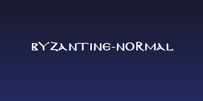 Byzantine-Normal Social Header