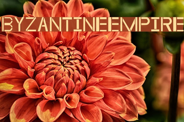 byzantineempire 字体
