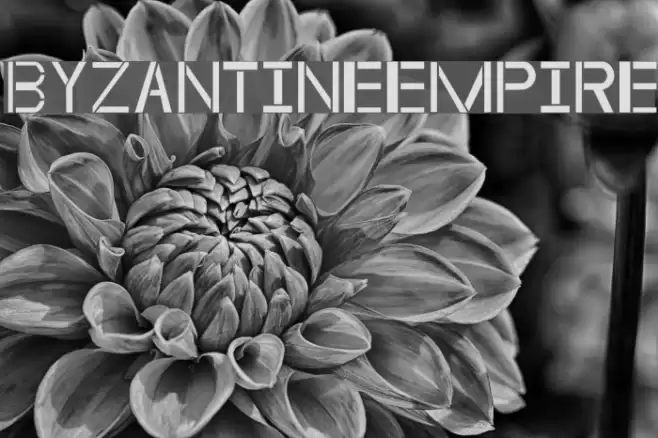 ByzantineEmpire Font examples