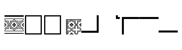 Byzantium Шрифта