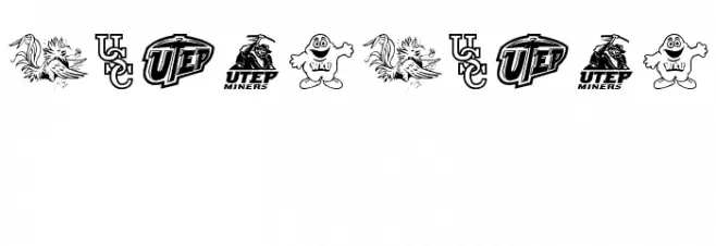 C-USA फ़ॉन्ट अन्य घर का काम