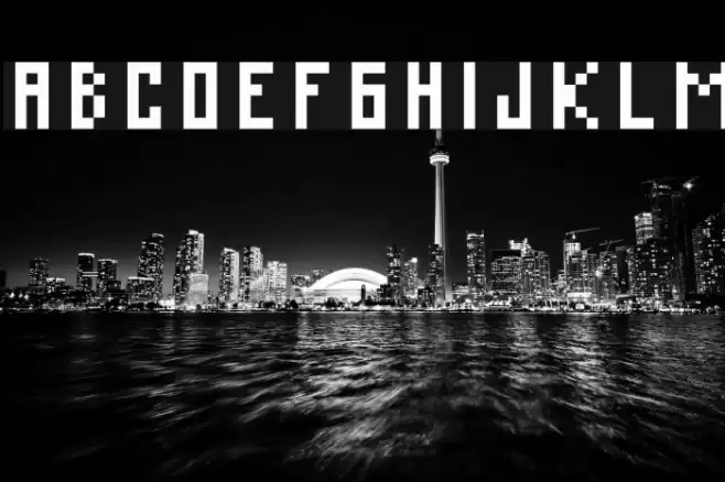 C Web Large Schriftart examples